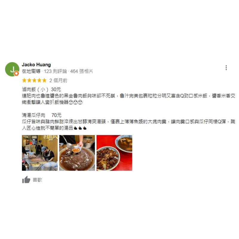 好評分享